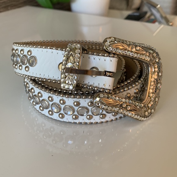 BB SIMON Accessories - 💜 BB SIMON DESIGNER LEATHER BELT 💜